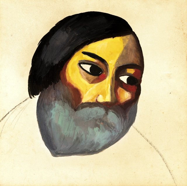 Head of a Peasant by Kazimir Malevich