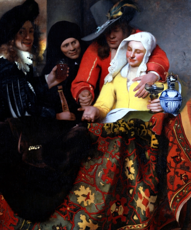 The Procuress by Johannes Vermeer