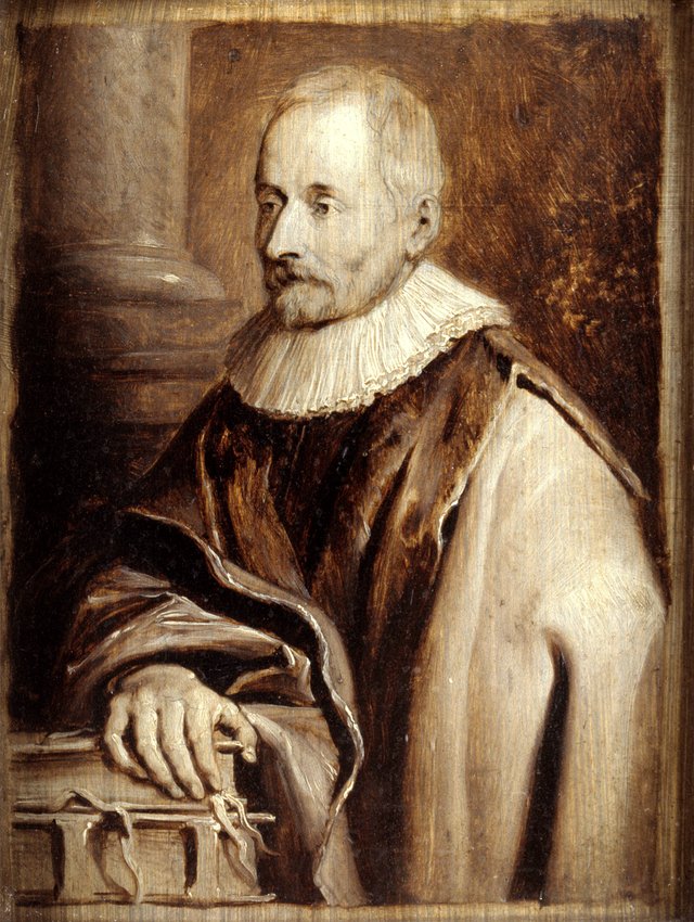Portrait of Balthasar I Moretus by Erasmus Quellinus II