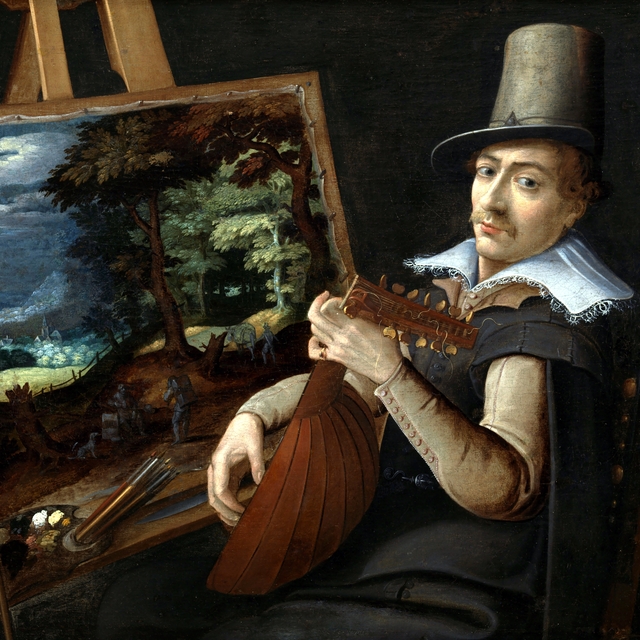 Self-Portrait by Paul Bril