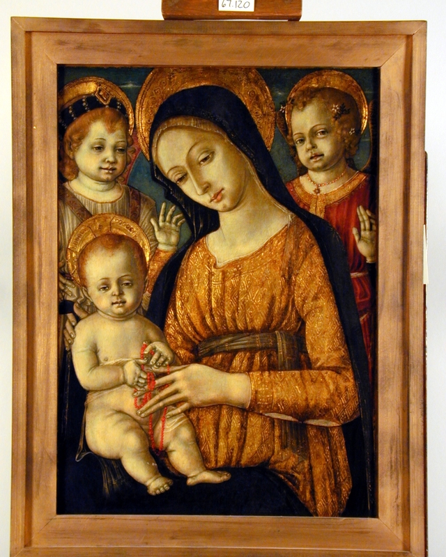 Madonna and Child with Angels by Matteo di Giovanni