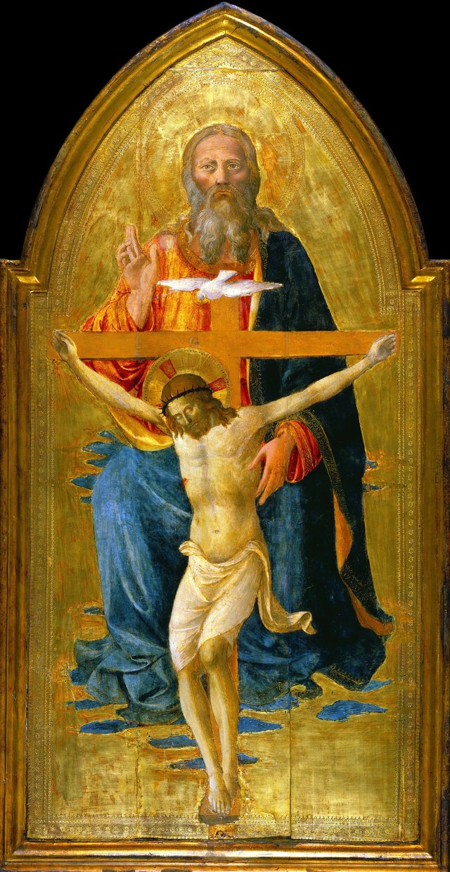 The Trinity by Domenico di Michelino