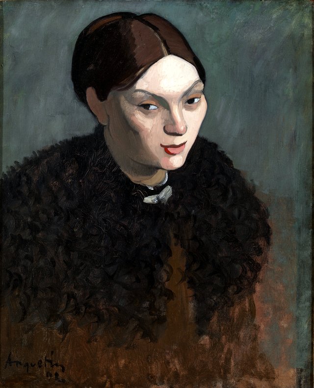 Portrait of Madeleine Bernard by Louis Anquetin