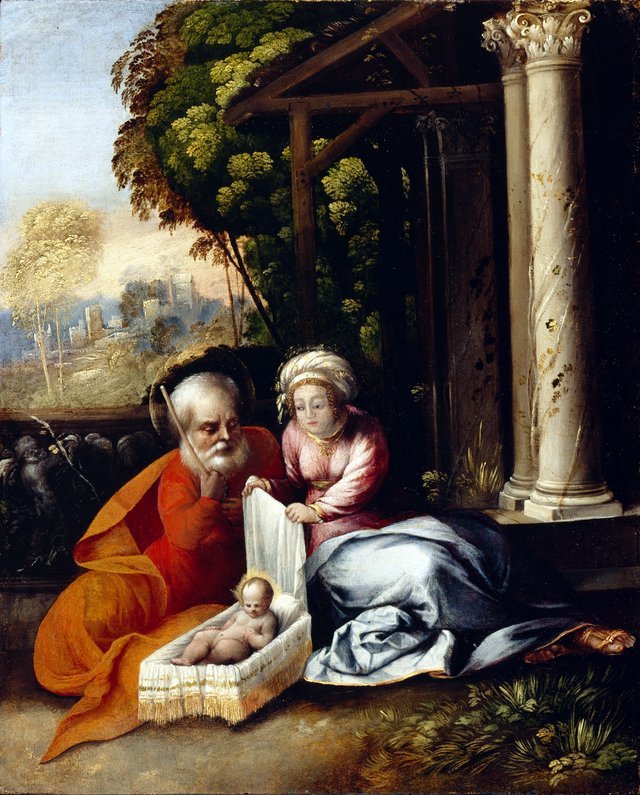 The Holy Family by Dosso Dossi