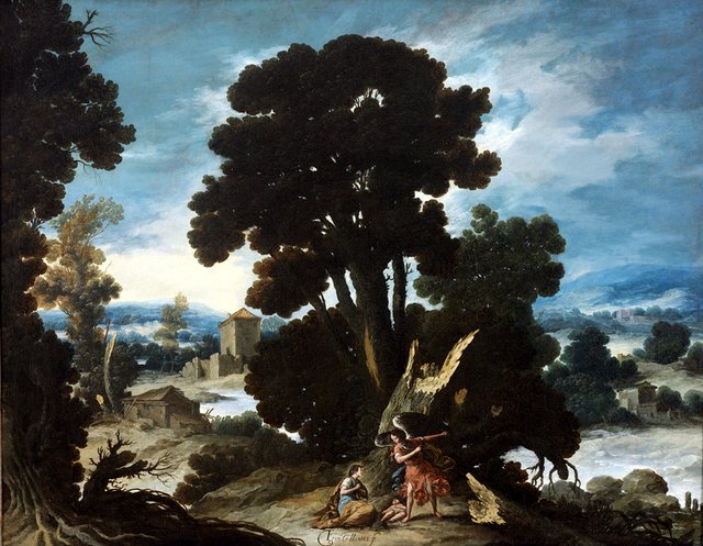 Hagar and Ishmael by Francisco Collantes