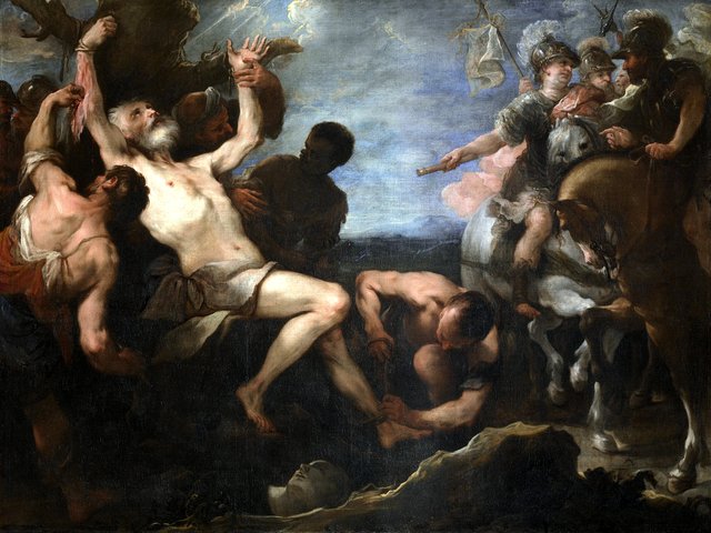 The Flaying of Saint Bartholomew by Juan Carreño de Miranda