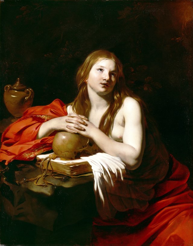 The Repentant Magdalene by Nicolas Régnier