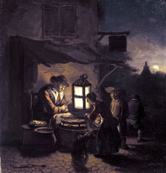 The Pancake Maker by Egbert van der Poel