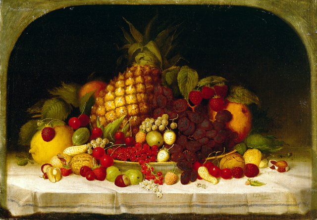 Fruit Piece by Robert Seldon Duncanson