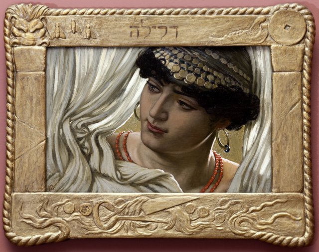 Delilah by Elihu Vedder