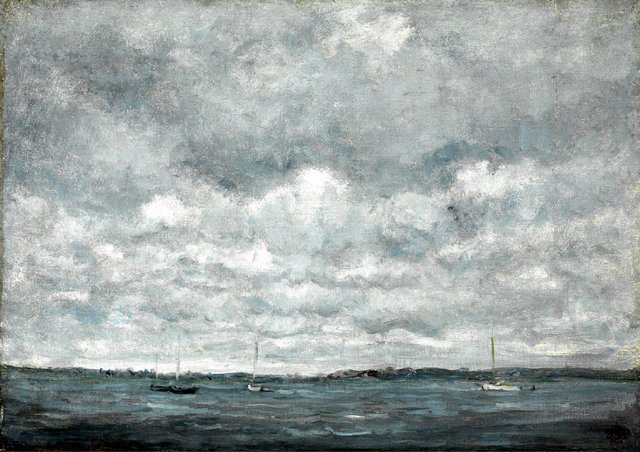 Gray Day, Fishers Island Sound by Henry Ward Ranger