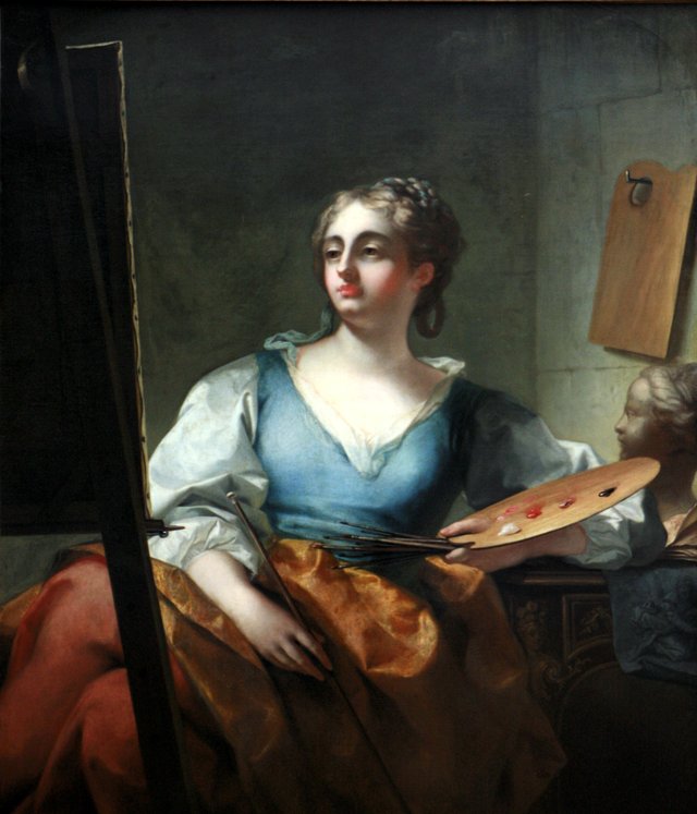 Allegory of painting by Jean Raoux
