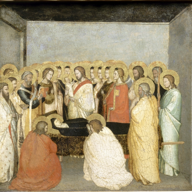 La Dormition de la Vierge by Maso di Banco
