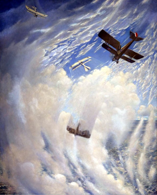War in the Air by C. R. W. Nevinson