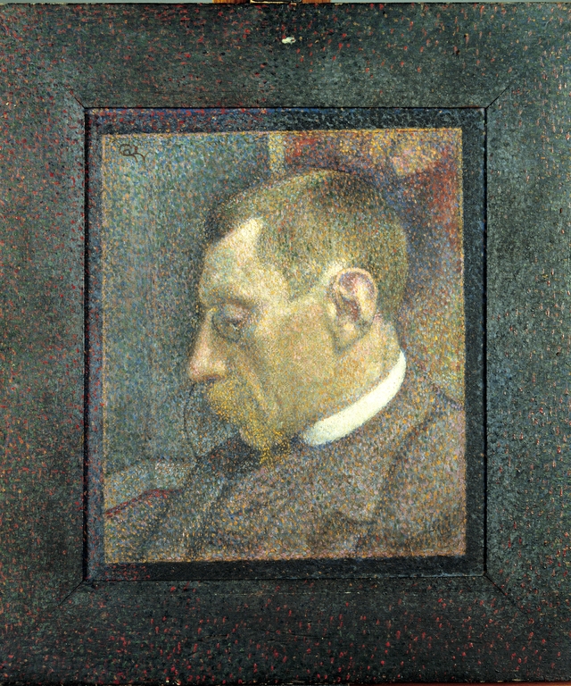 Portrait of Emile Verhaeren by Georges Lemmen