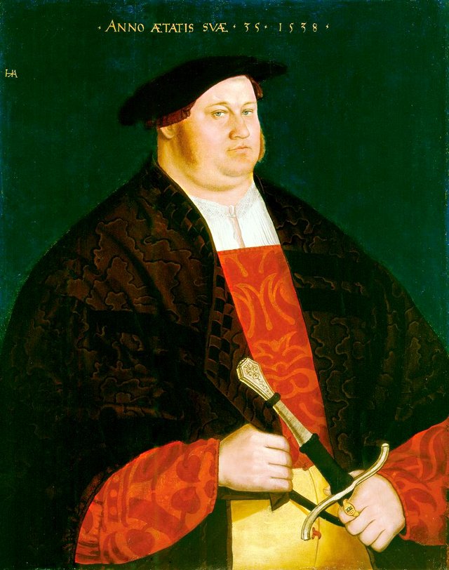 Portrait of Leonhard Holzhalb by Hans Asper