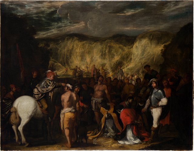 The Martyrdom of Saint Januarius and his Fellows by Salvator Rosa