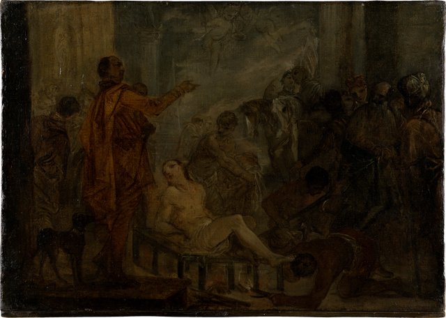 The Martyrdom of Saint Lawrence by Donato Creti