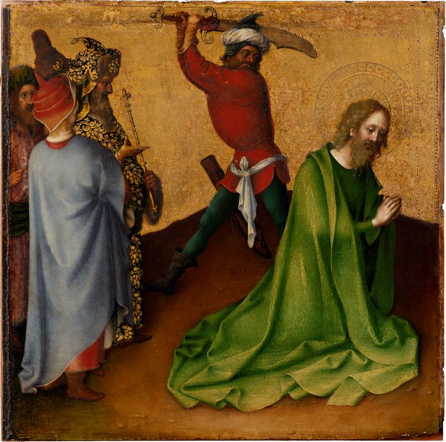 Martyrdom of the Apostles: Martyrdom of St James the Elder by Stefan Lochner
