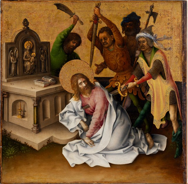Martyrdom of the Apostles: Martyrdom of Saint Matthew by Stefan Lochner