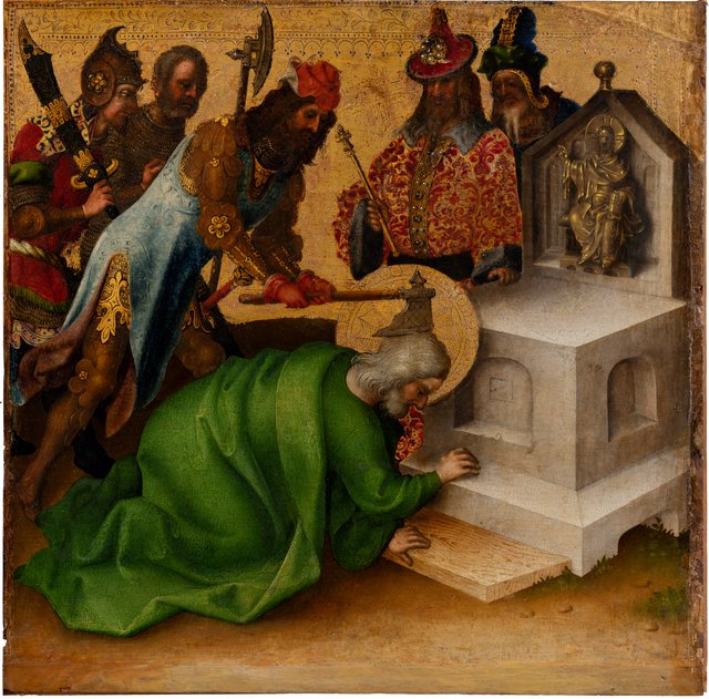 Martyrdom of the Apostles: Martyrdom of Saint Matthias by Stefan Lochner