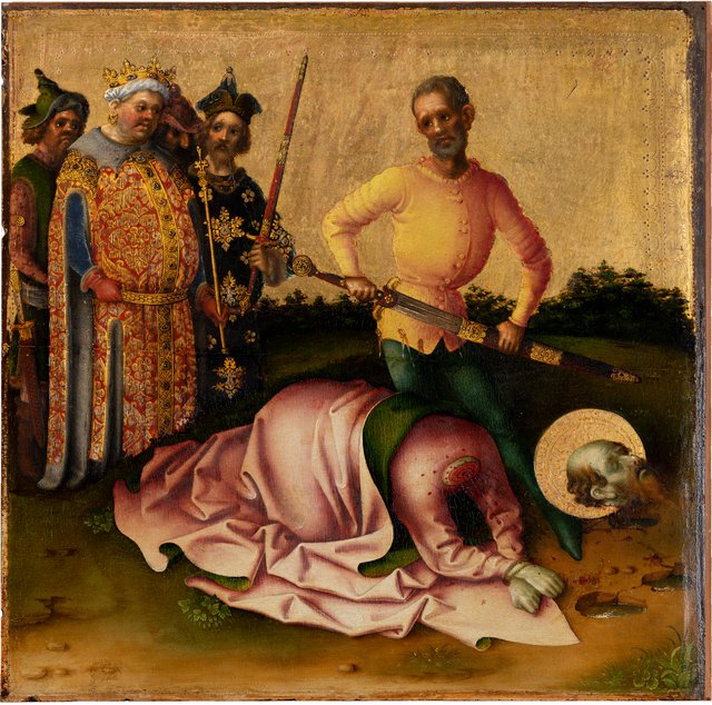 Martyrdom of the Apostles: Martyrdom of St Paul by Stefan Lochner