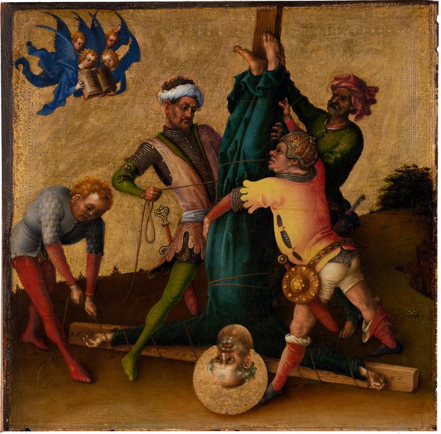 Martyrdom of the Apostles: Martyrdom of Saint Peter by Stefan Lochner
