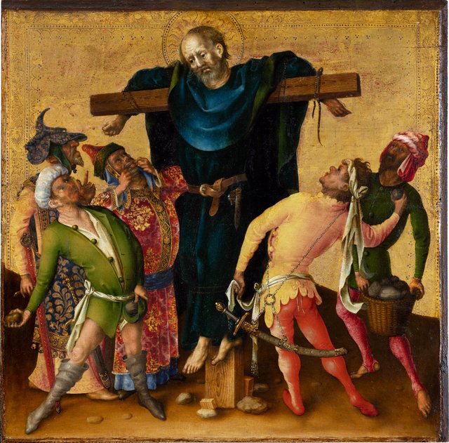 Martyrdom of the Apostles: Martyrdom of Saint Philip by Stefan Lochner
