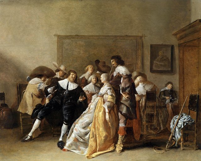 Merry Company by Anthonie Palamedesz.