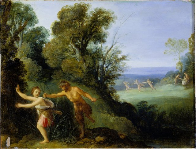 Pan and Syrinx by Adam Elsheimer