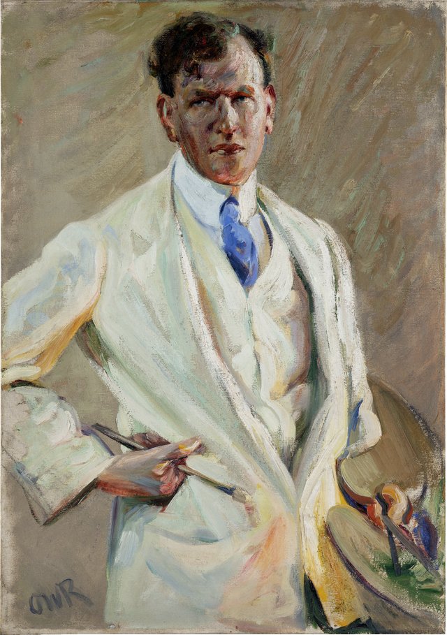 Portrait of the Painter Jakob Nussbaum by Ottilie Roederstein