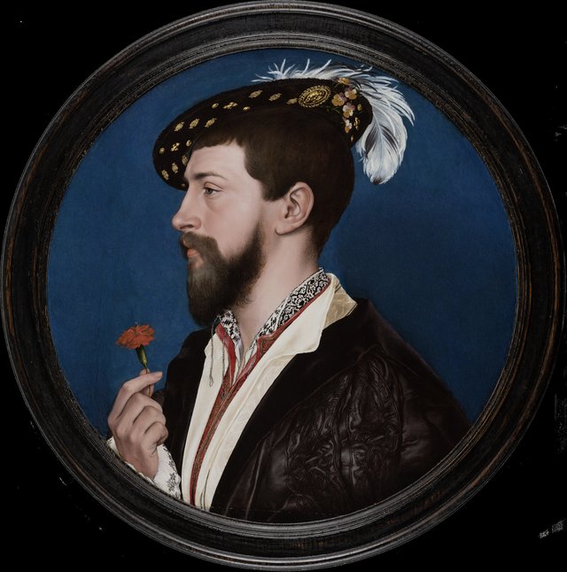 Portrait of Simon George of Cornwall by Hans Holbein the Younger