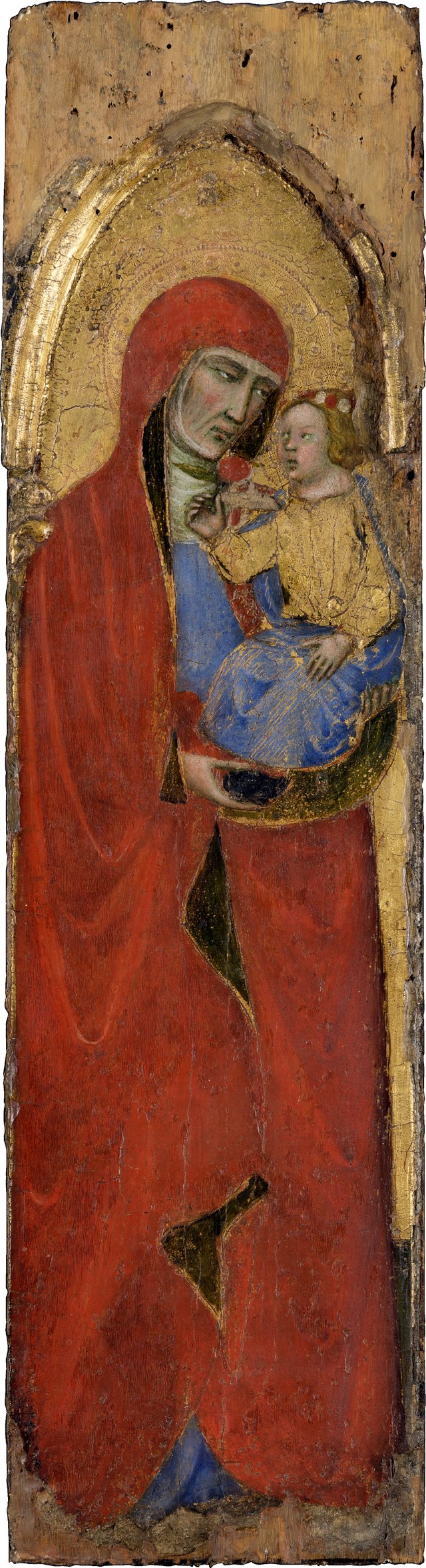 Saint Anna and the Infant Mary by Andrea Vanni