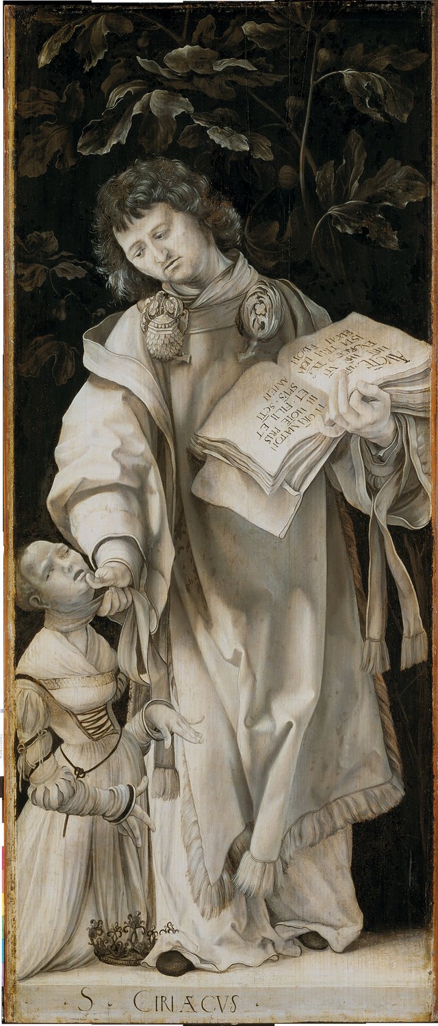 Saint Cyriacus by Matthias Grünewald