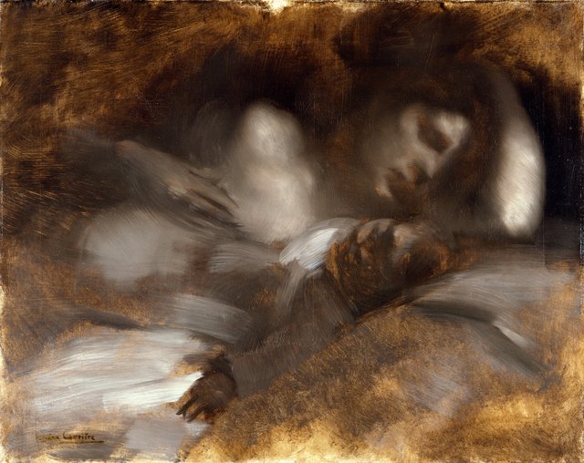 The Sleep by Eugène Carrière