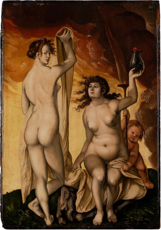 Two Witches by Hans Baldung Grien