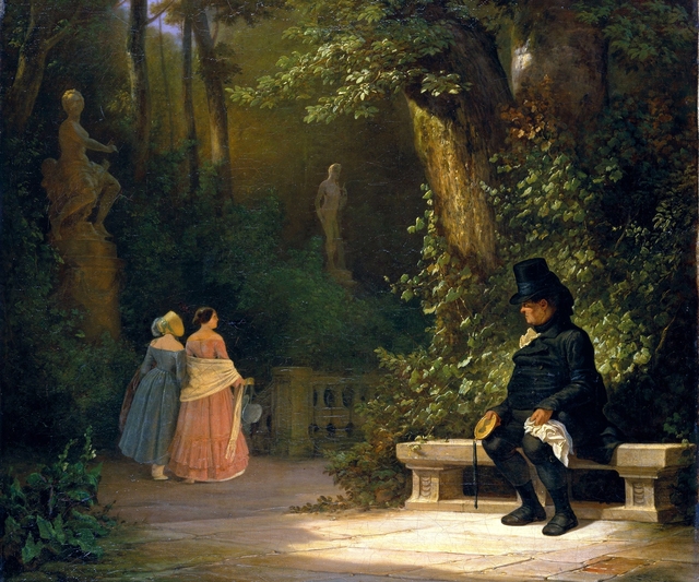 The Widower by Carl Spitzweg