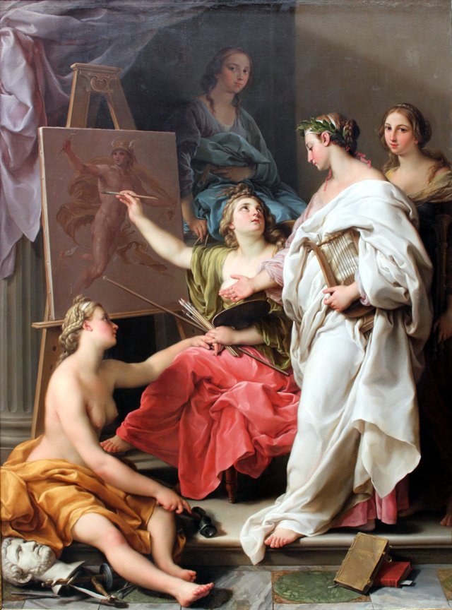 Allegory of the Arts by Pompeo Batoni