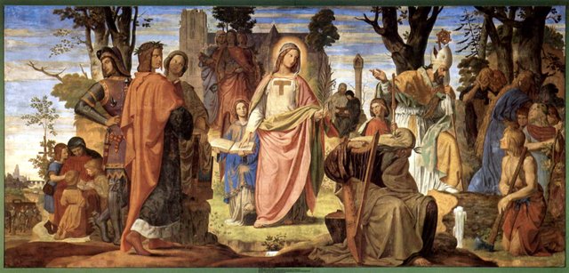 The Arts Being Introduced to Germany by Christianity by Philipp Veit