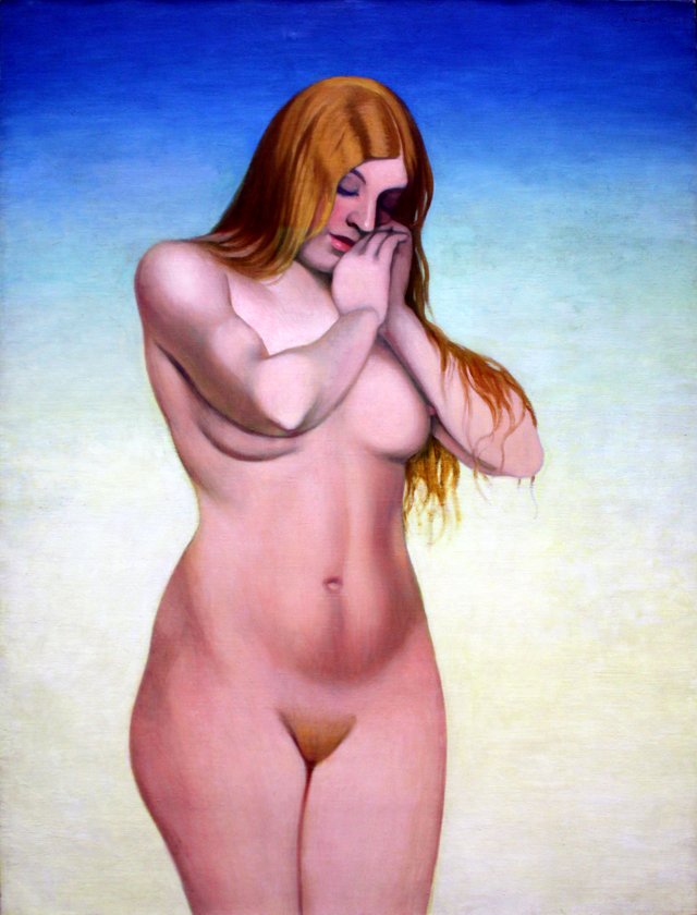Blonde Nude by Félix Vallotton