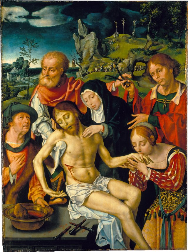 Lamentation of Christ by Joos van Cleve