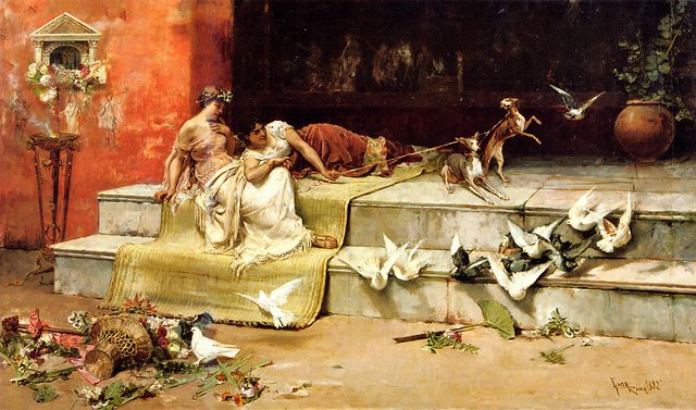 Las Damas Romanas by Juan Luna