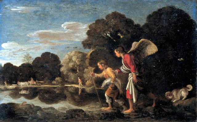 Tobias and the Angel by Adam Elsheimer
