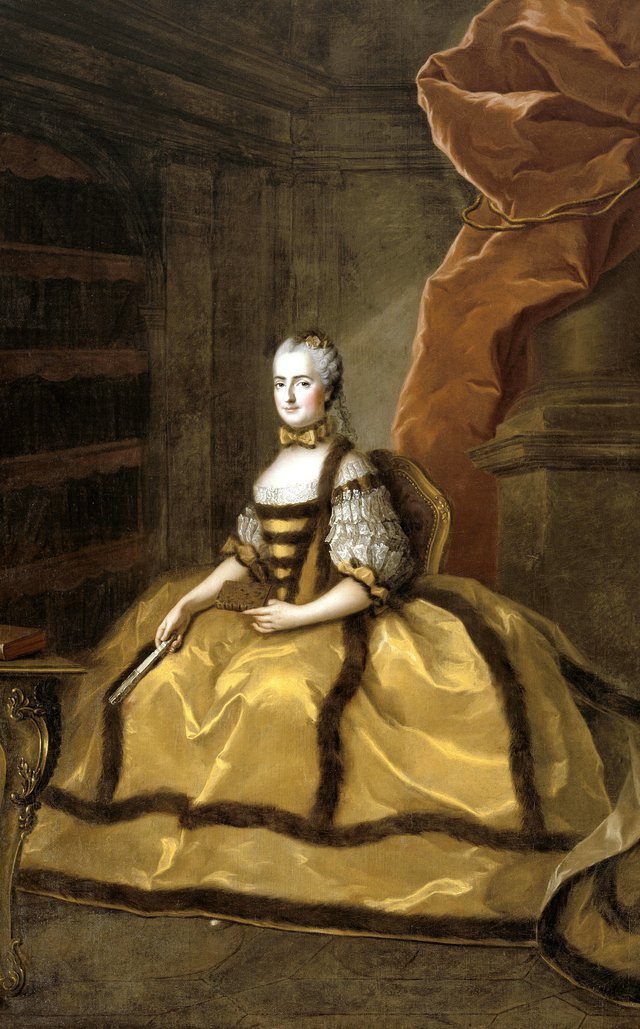Portrait of Princess Louise Marie of France (1737-1787) by François-Hubert Drouais