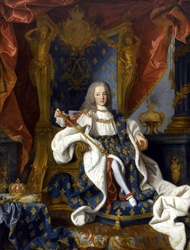 Louis XV, King of France (1710-1774) by Jean Ranc
