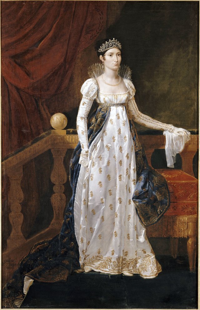 Elisa Bonaparte-Bacciocchi, Grand Duchess of Tuscany by Guillaume Guillon-Lethière