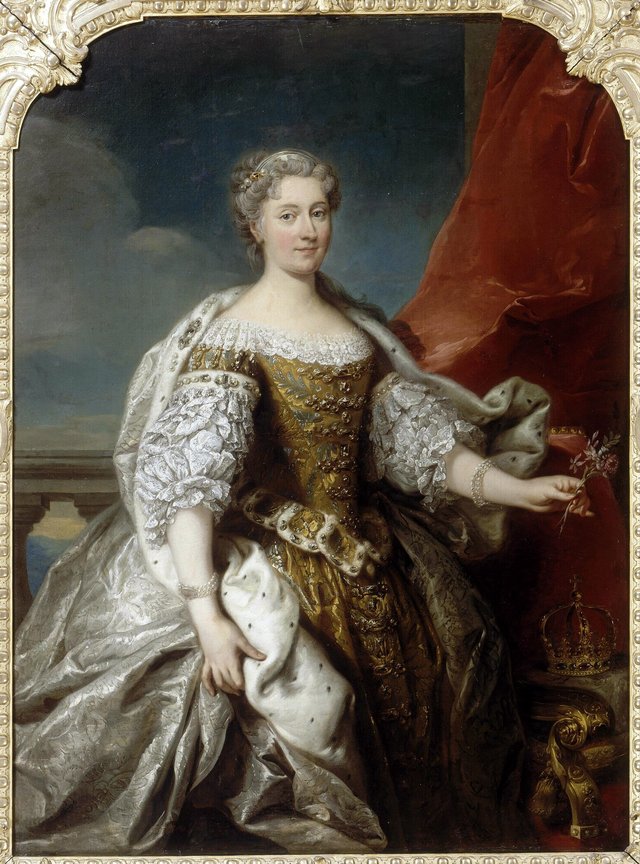 Catherine Opalińska, Queen of Poland by Jean-Baptiste van Loo
