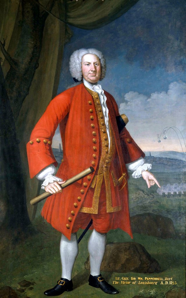 Portrait of William Pepperrell by John Smibert