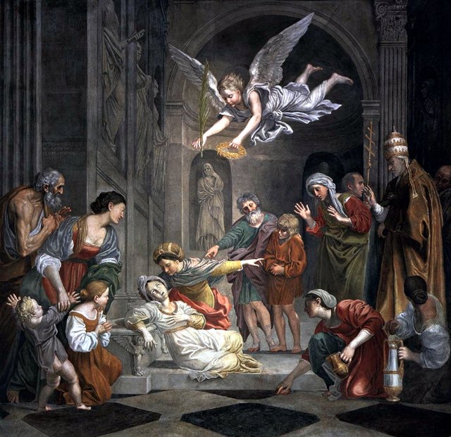 Death of Saint Cecilia by Domenichino