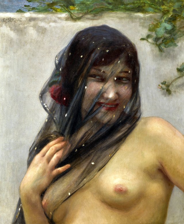 Odalisque by Guillaume Seignac